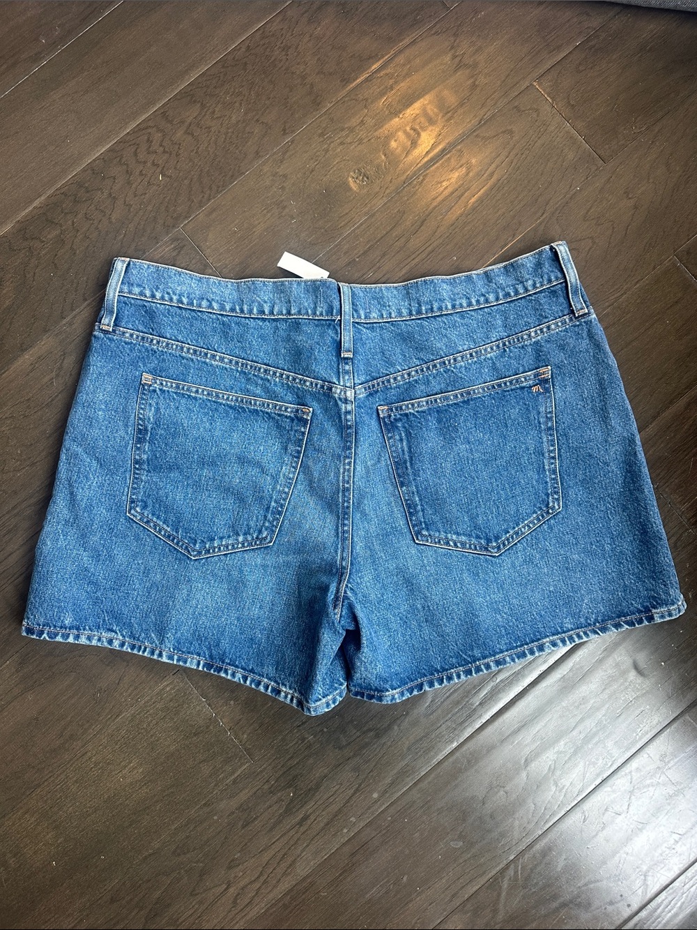 Madewell Classic Blue Denim Jean Shorts - Picture 2 of 3